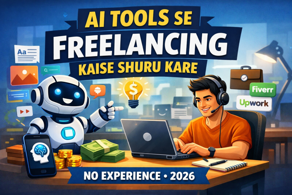 AI tools se freelancing kaise shuru kare bina experience ke 2026