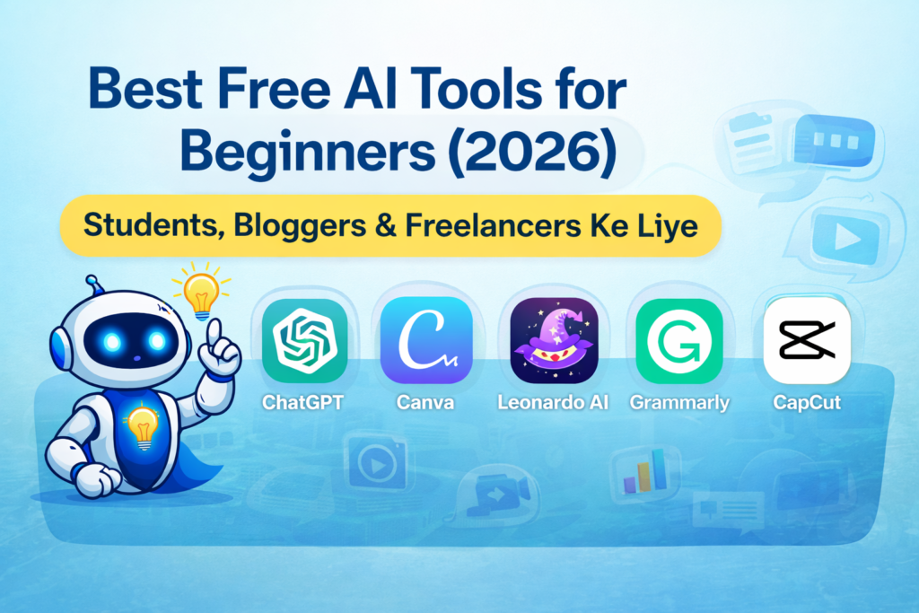 Best free AI tools for beginners in 2026